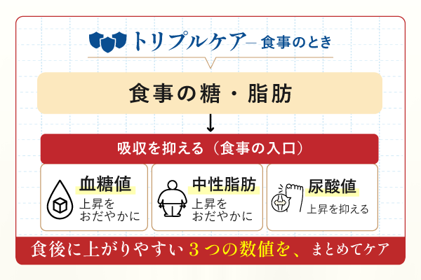 トリプルケア図解